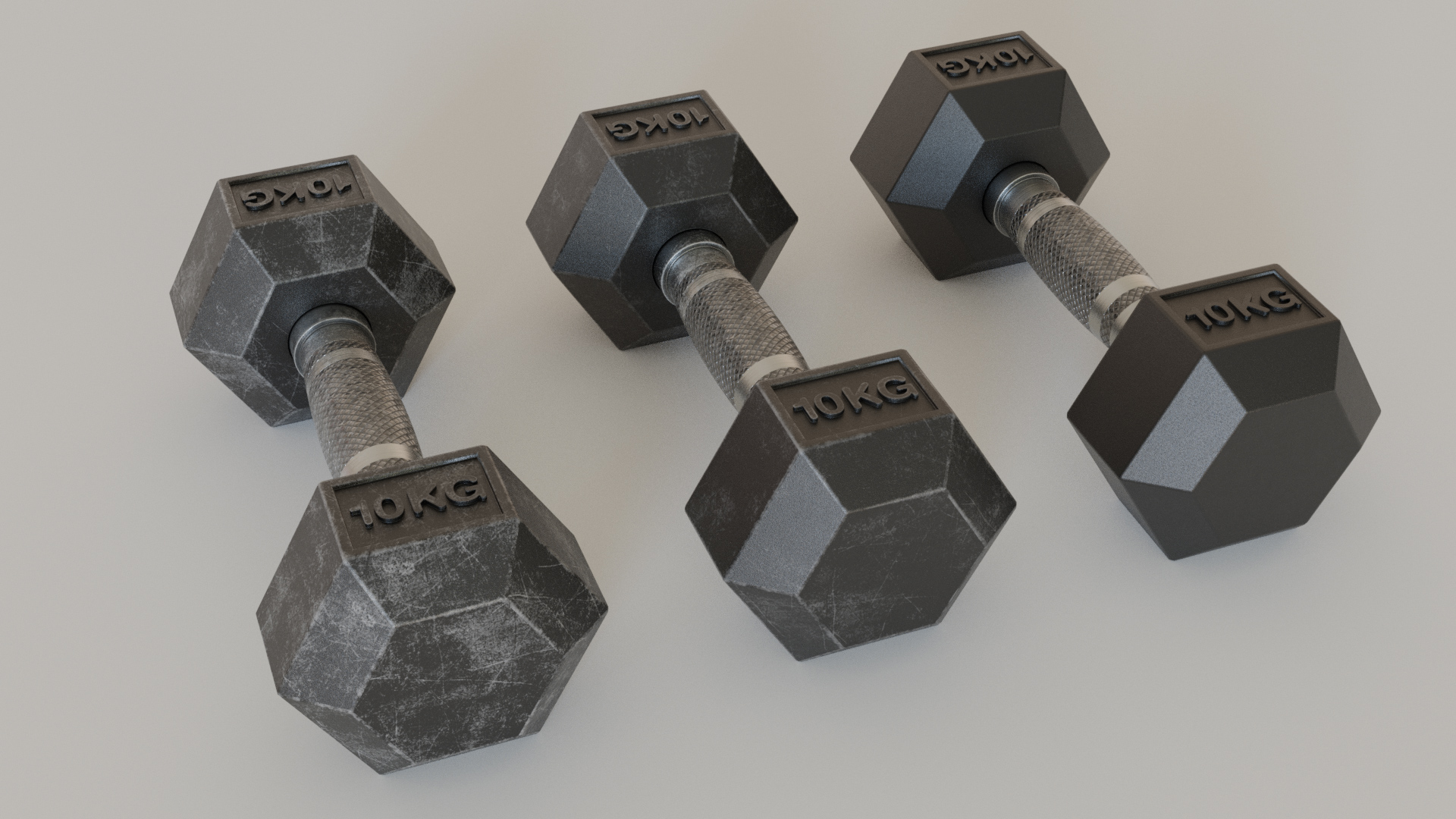 Hex Dumbbell 10 kg  preview image 2